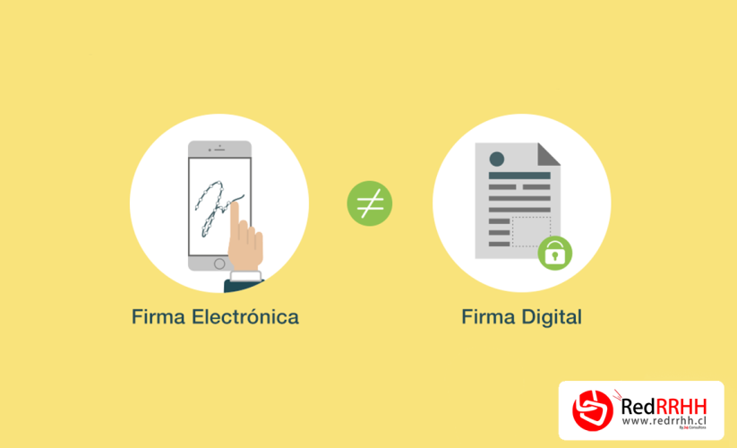 Diferencia entre firma digital y firma electrónica